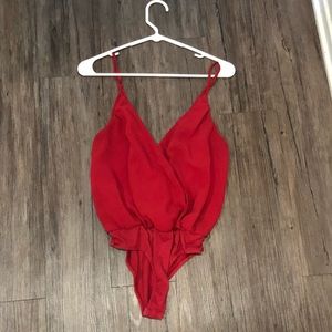 Red Bodysuit